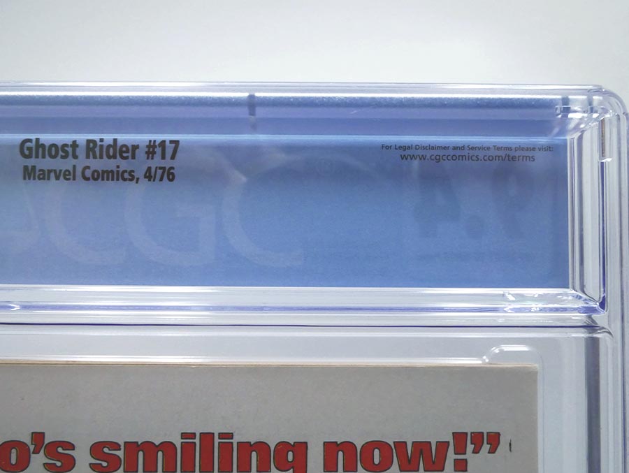Ghost Rider #17 Cover C Regular 25-Cent Edition CGC 9.4