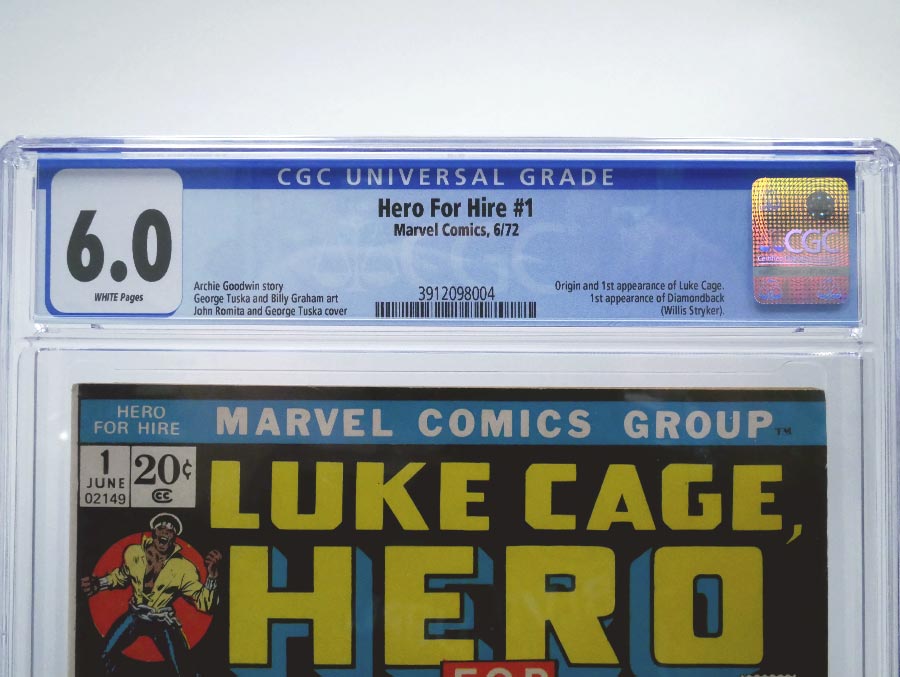 Hero For Hire #1 Cover D 1st Ptg CGC 6.0