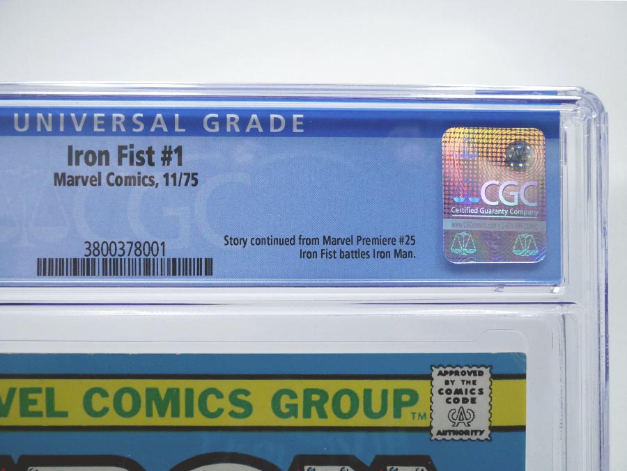 Iron Fist #1 Cover B CGC 6.0