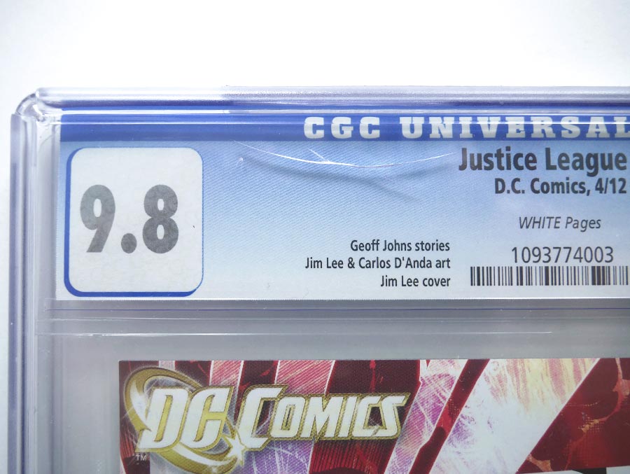 Justice League Vol 2 #6 Cover G 1st Ptg Regular Jim Lee Cover CGC 9.8