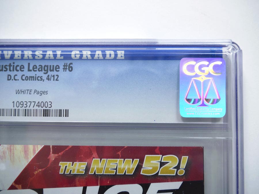 Justice League Vol 2 #6 Cover G 1st Ptg Regular Jim Lee Cover CGC 9.8