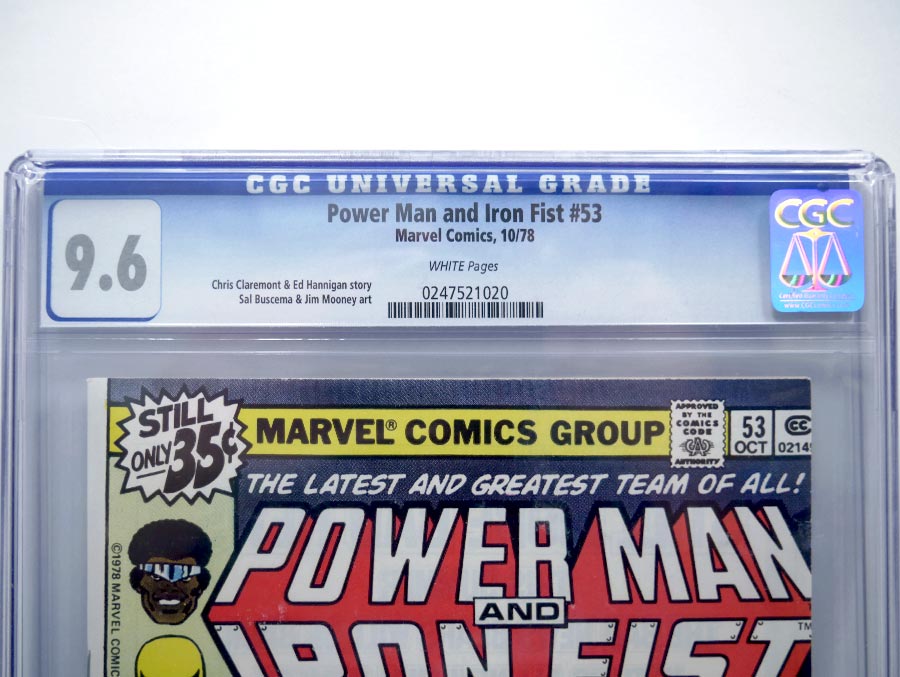 Power Man And Iron Fist #53 Cover B CGC 9.6