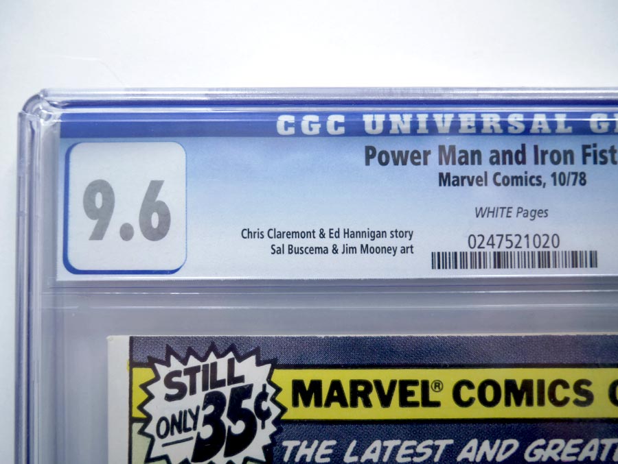 Power Man And Iron Fist #53 Cover B CGC 9.6