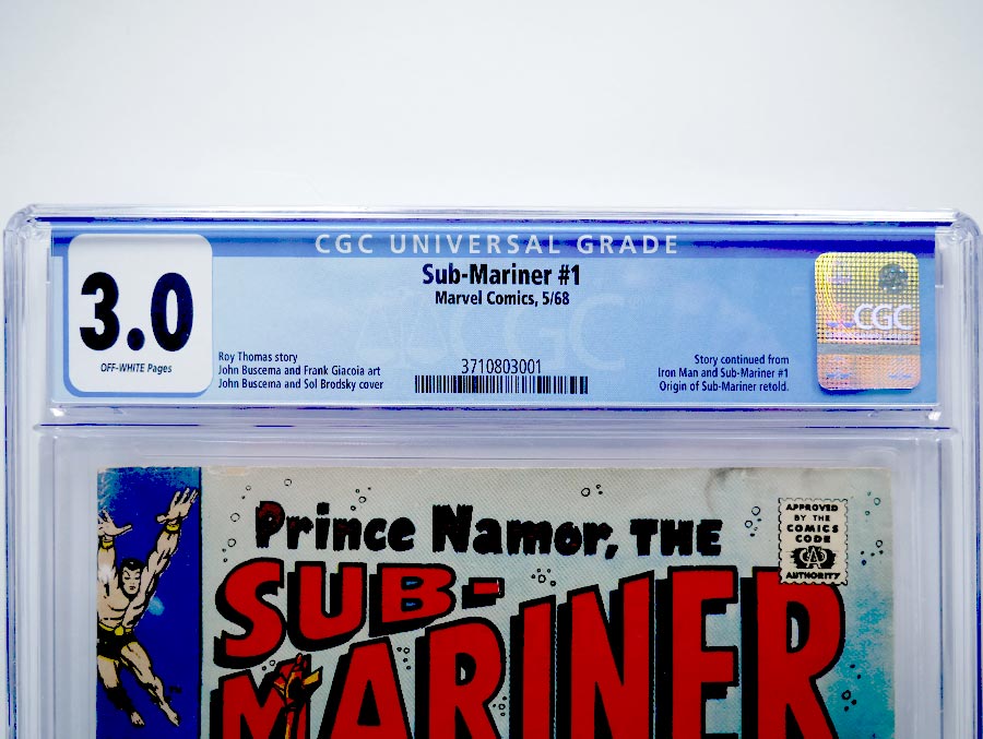 Sub-Mariner #1 Cover D CGC 3.0