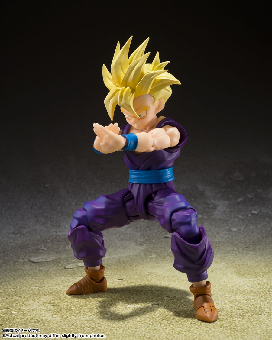 Dragon Ball Z S.H.Figuarts - Super Saiyan Son Gohan - The Fighter Who Surpassed Goku - Action Figure