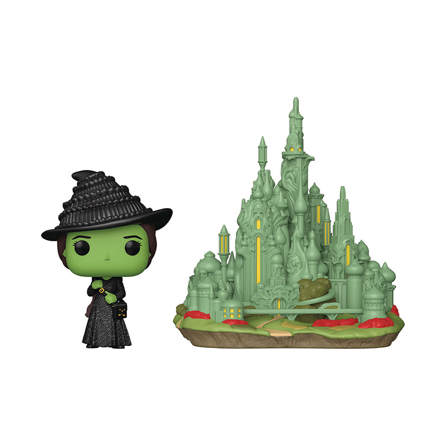 POP Town Wicked Elphaba With Emerald City Vinyl Figure