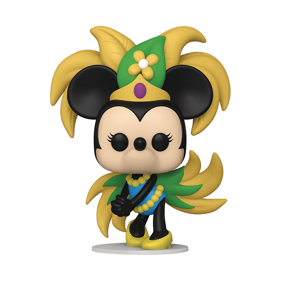 POP Disney Mickey And Friends Carnaval Minnie Vinyl Figure