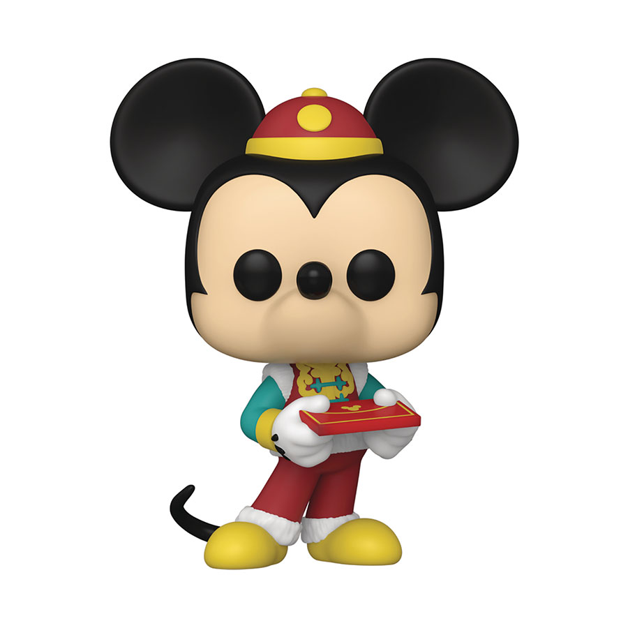POP Disney Mickey And Friends Lunar New Year Mickey Vinyl Figure