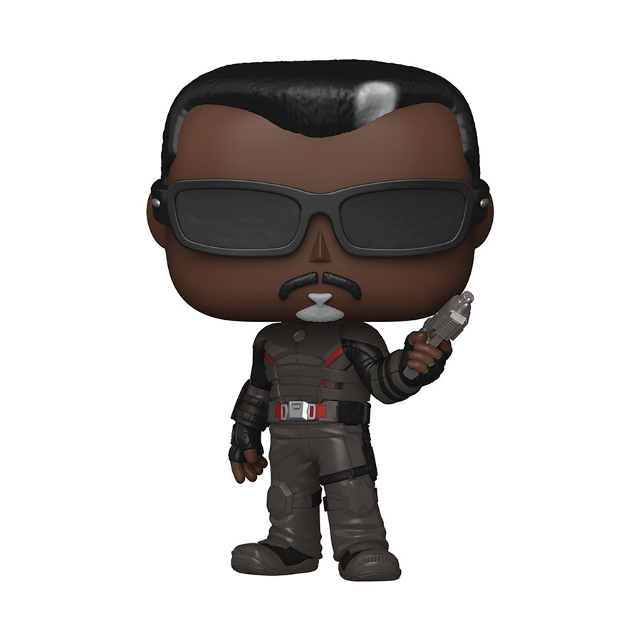 POP Marvel Deadpool & Wolverine Blade With Gun Vinyl Bobble Head