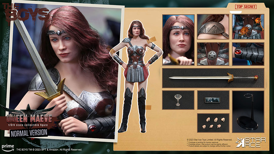 Boys Season 2 Queen Maeve 1/6 Scale Action Figure