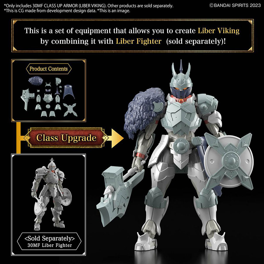 30 Minutes Fantasy Class Up Armor Kit - Box Of 12 - #A-06 Liber Viking