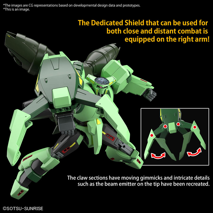 Gundam High Grade Universal Century 1/144 Kit #259 PMX-002 Bolinoak-Sammahn