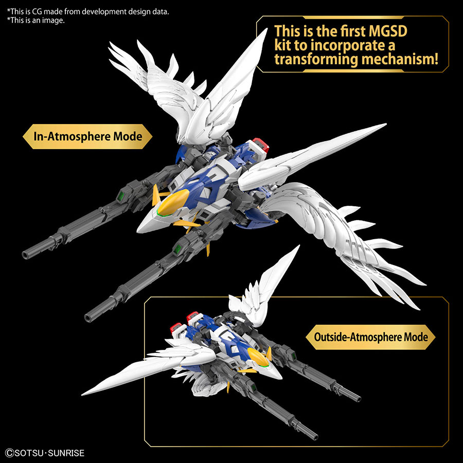 Gundam Master Grade SD - XXXG-00W0 Wing Gundam Zero EW