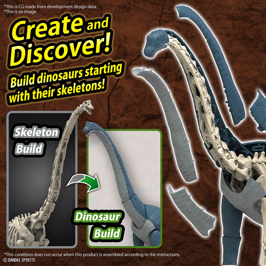 Plannosaurus Plastic Model Kit #10 Brachiosaurus