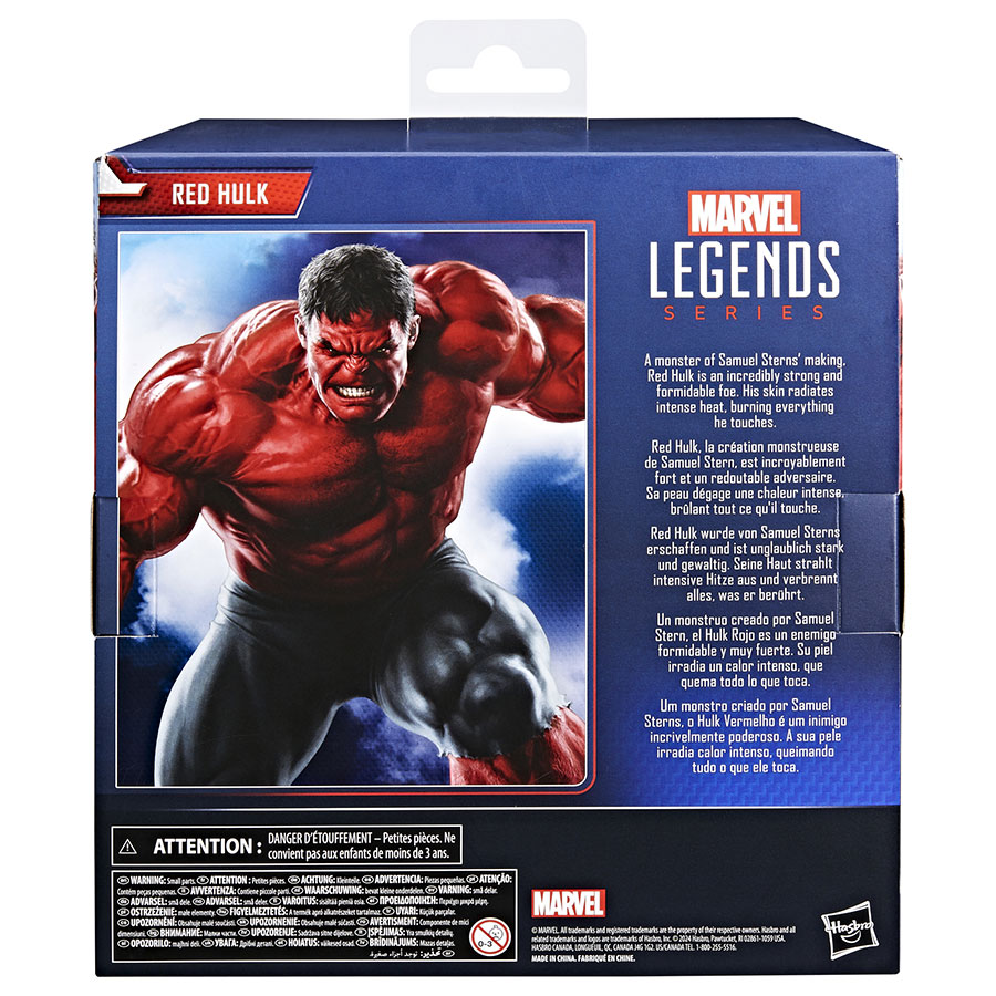 Marvel Legends Captain America Brave New World Red Hulk Action Figure