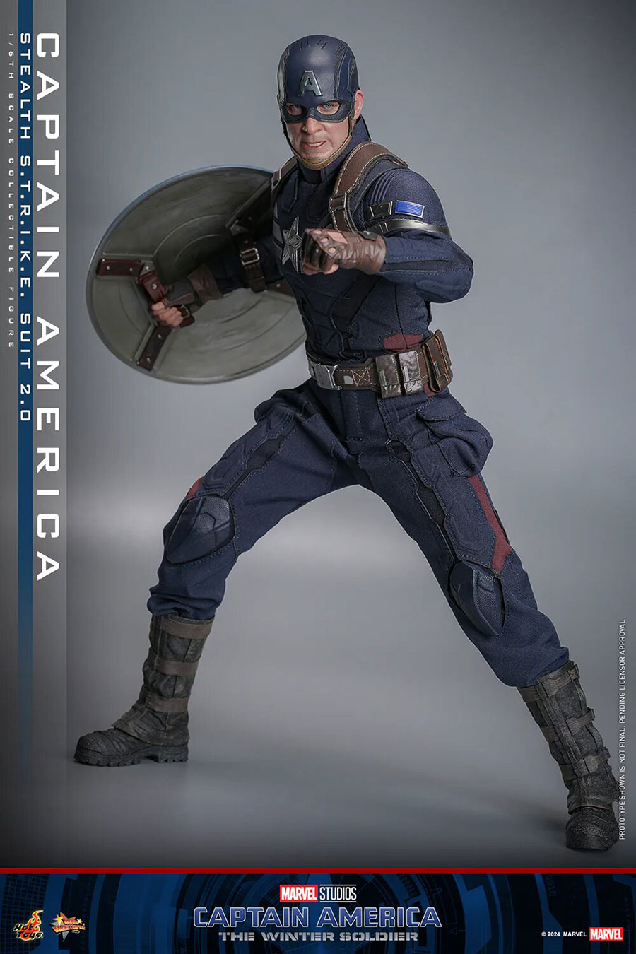 Marvel Captain America (Stealth S.T.R.I.K.E. Suit) 2.0 Sixth Scale Action Figure