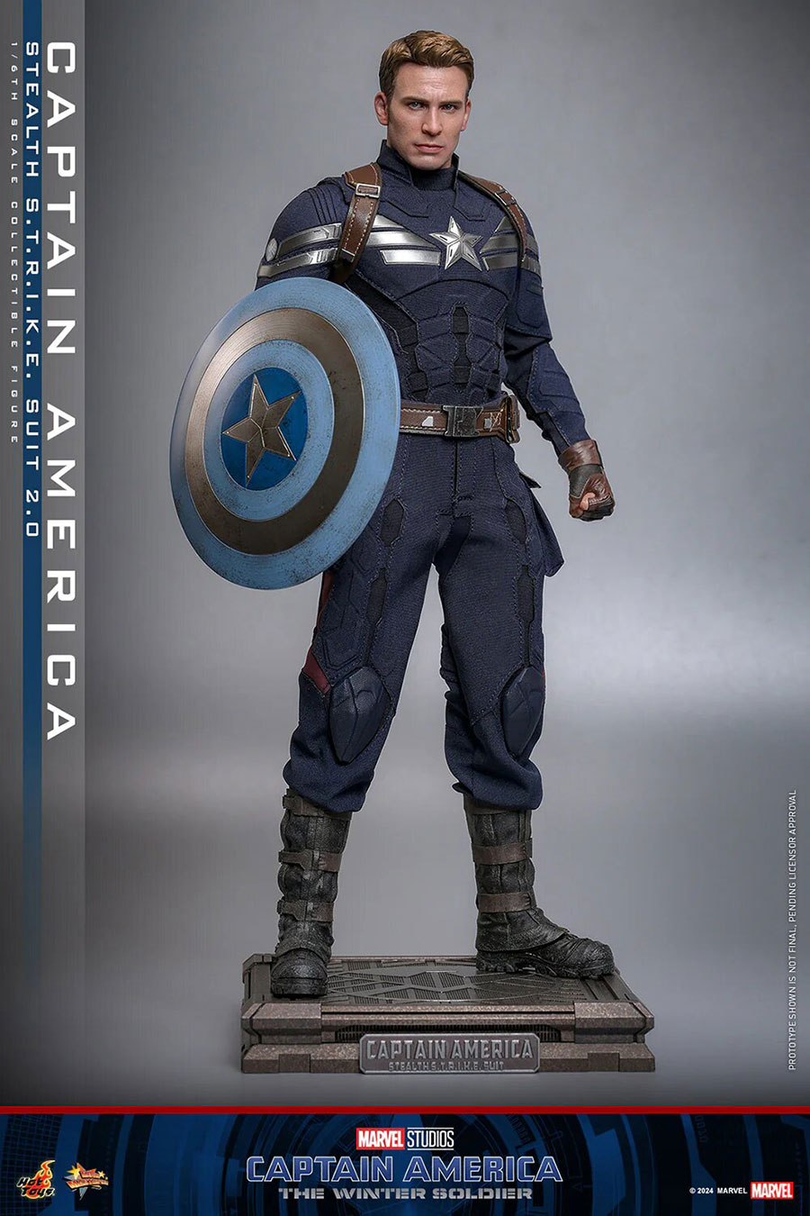 Marvel Captain America (Stealth S.T.R.I.K.E. Suit) 2.0 Sixth Scale Action Figure