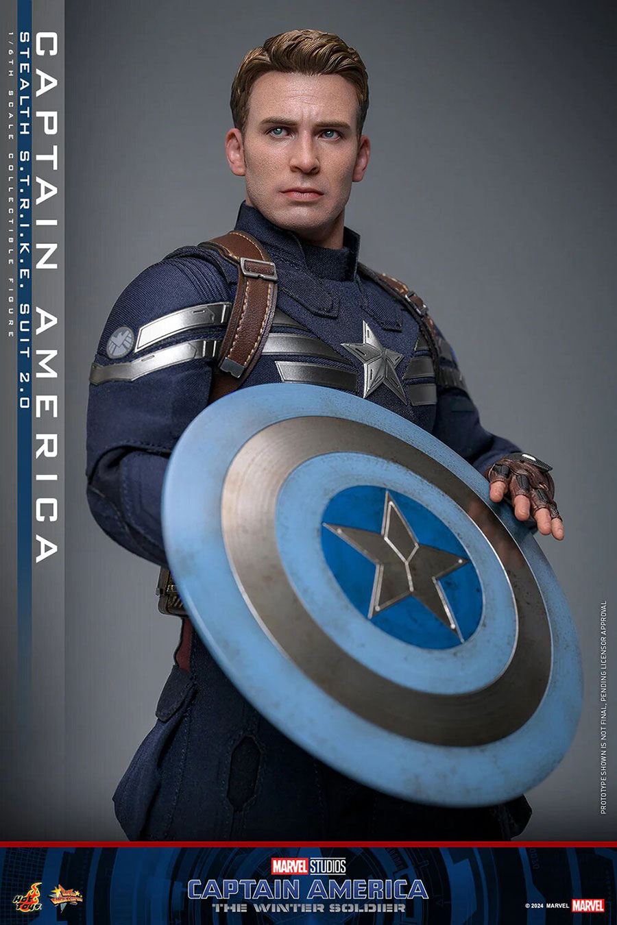 Marvel Captain America (Stealth S.T.R.I.K.E. Suit) 2.0 Sixth Scale Action Figure
