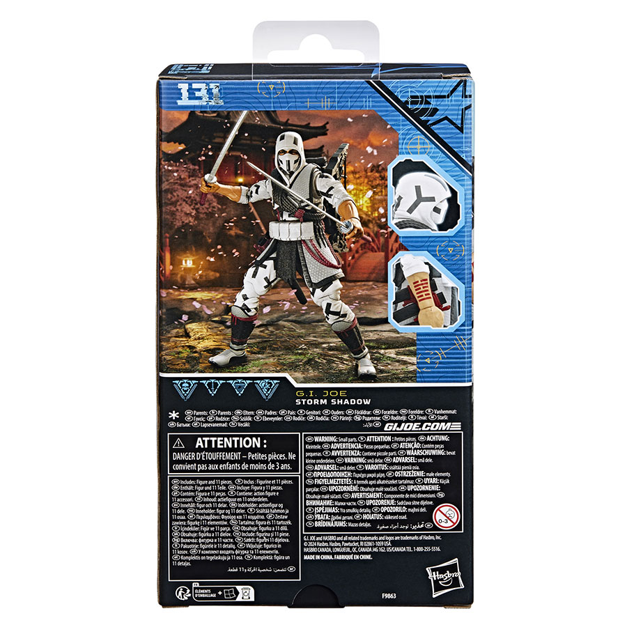 GI Joe Classified Series Storm Shadow 6-Inch Action Figure