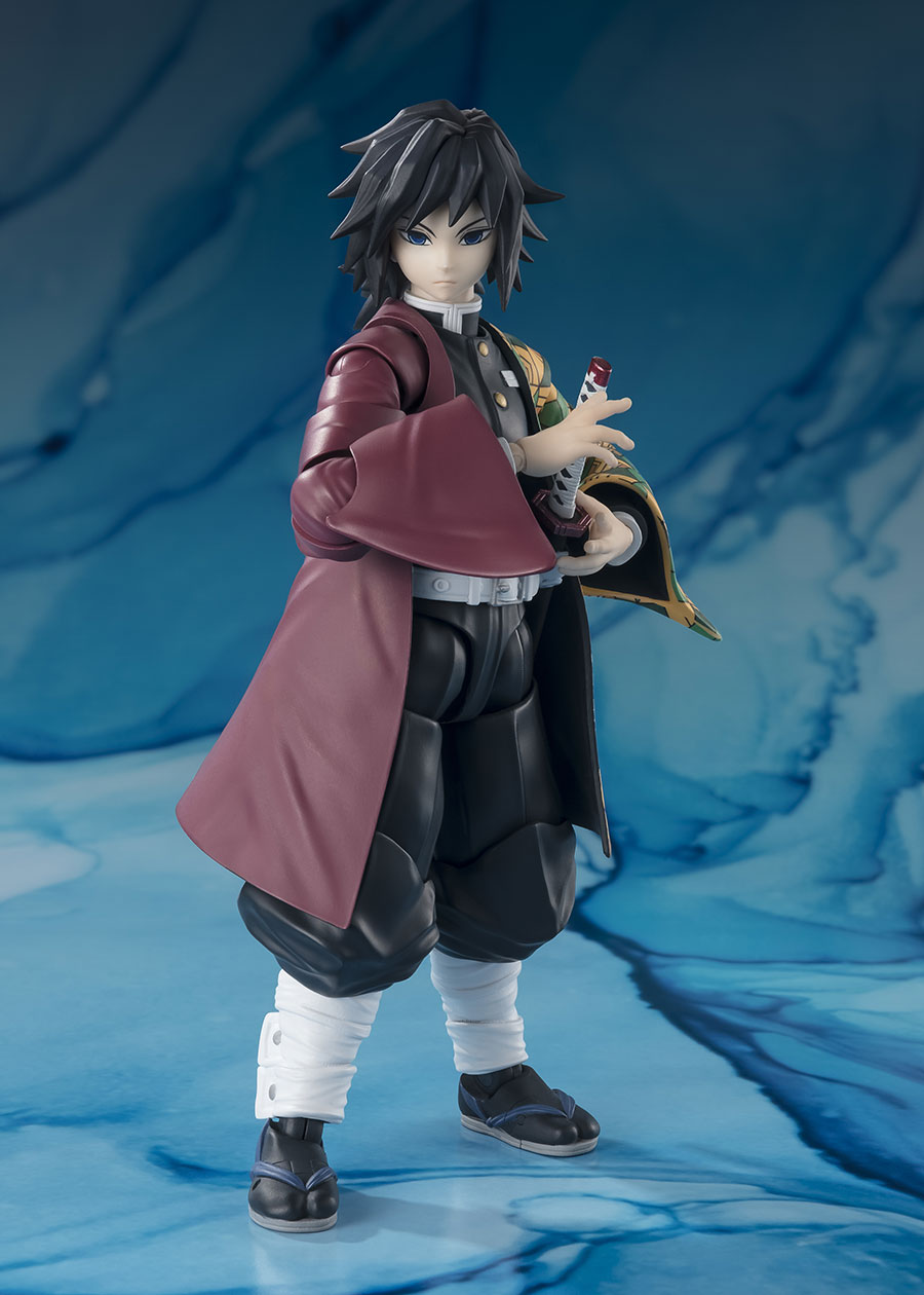 Demon Slayer Kimetsu No Yaiba S. H.Figuarts - Giyu Tomioka Action Figure