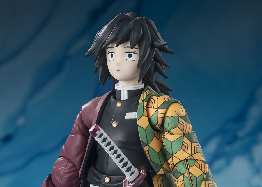 Demon Slayer Kimetsu No Yaiba S. H.Figuarts - Giyu Tomioka Action Figure