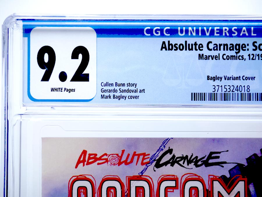 Absolute Carnage Scream #3 Cover D Variant Mark Bagley Connecting Cover CGC 9.2