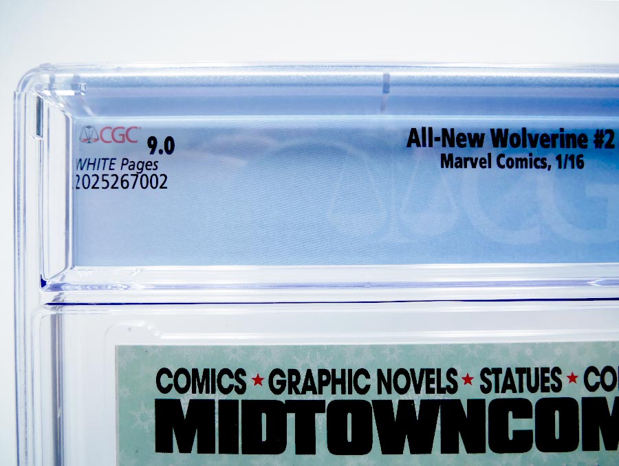 All-New Wolverine #2 Cover D 1st Ptg Regular Bengal Cover CGC 9.0