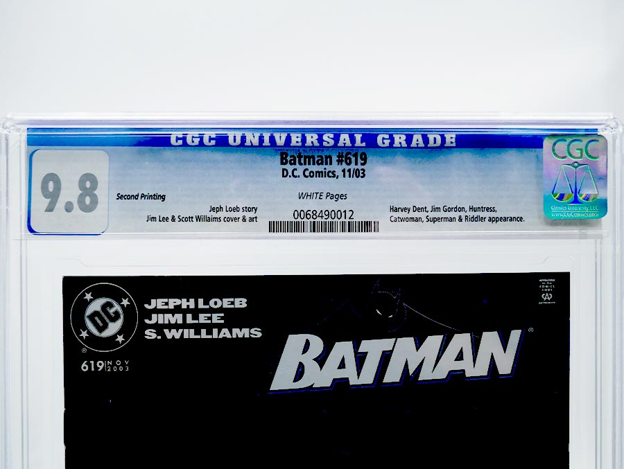 Batman #619 Cover J 2nd Ptg Variant Riddler Cover CGC 9.8