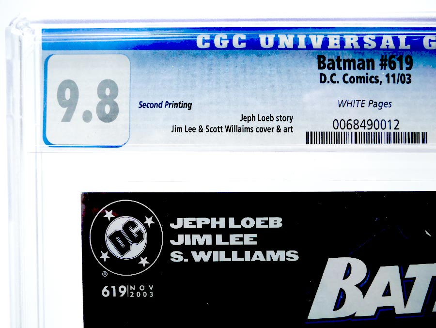 Batman #619 Cover J 2nd Ptg Variant Riddler Cover CGC 9.8