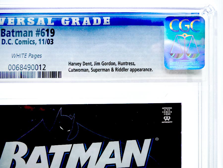 Batman #619 Cover J 2nd Ptg Variant Riddler Cover CGC 9.8