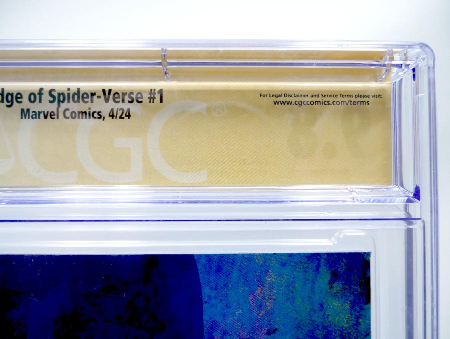 Edge Of Spider-Verse Vol 4 #1 Cover N CGC Signature Series 9.8 Signed by Chad Harden 2nd Ptg Chad Hardin Variant Cover