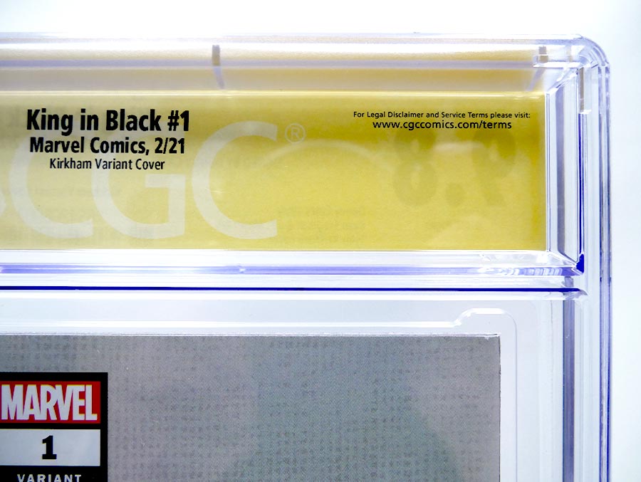 King In Black #1 Cover X Variant CGC Signature Series 9.8 Signed by Tyler Kirkham and Ryan Stegman Tyler Kirkham Cover