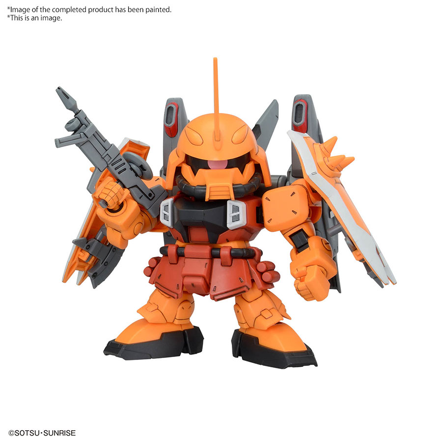 Gundam Super Deformed Kit - BB Senshi ZGMF Zaku Series Set (4 Models)