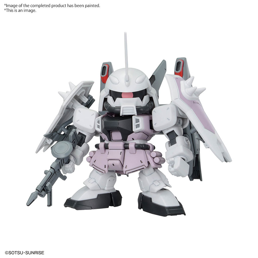 Gundam Super Deformed Kit - BB Senshi ZGMF Zaku Series Set (4 Models)
