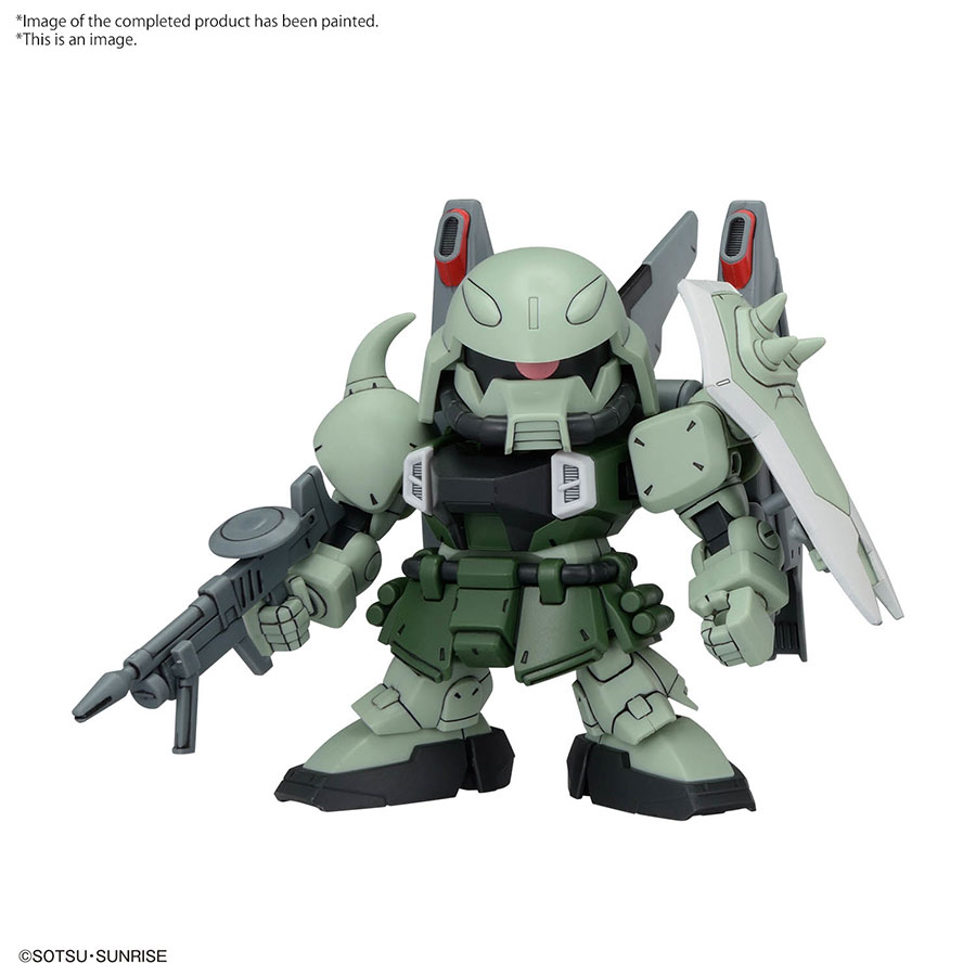 Gundam Super Deformed Kit - BB Senshi ZGMF Zaku Series Set (4 Models)