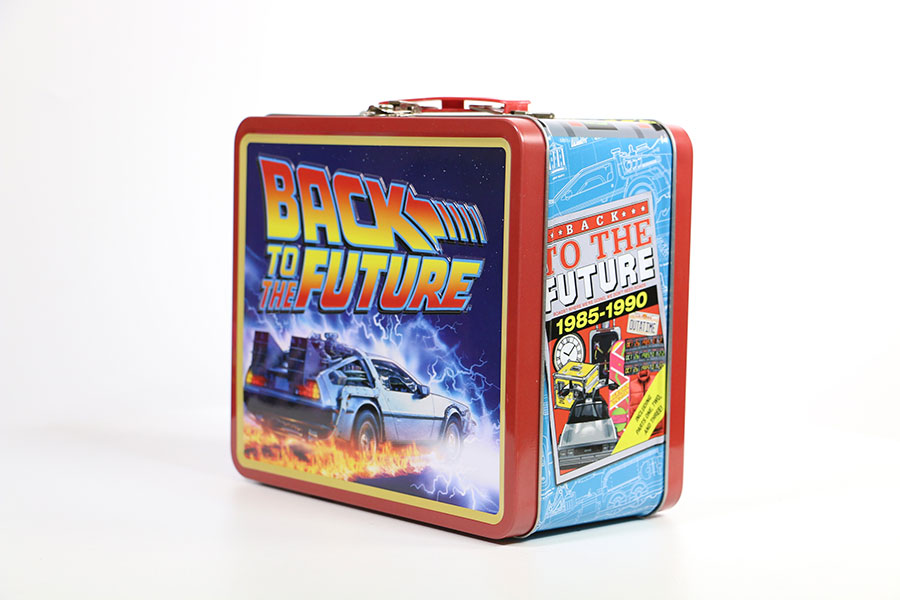 Back To The Future Previews Exclusive Lunch Box With Beverage Container