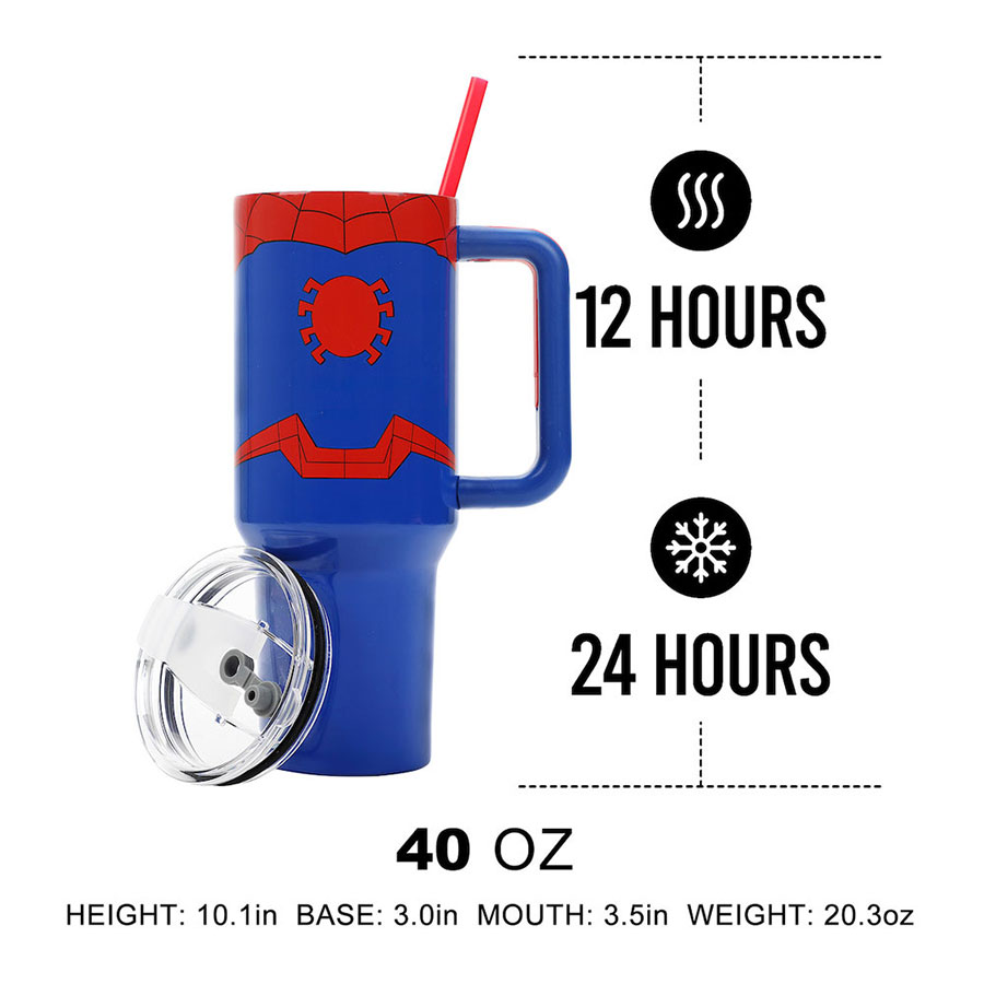 Spider-Man 40-Ounce Stainless Steel Tumbler