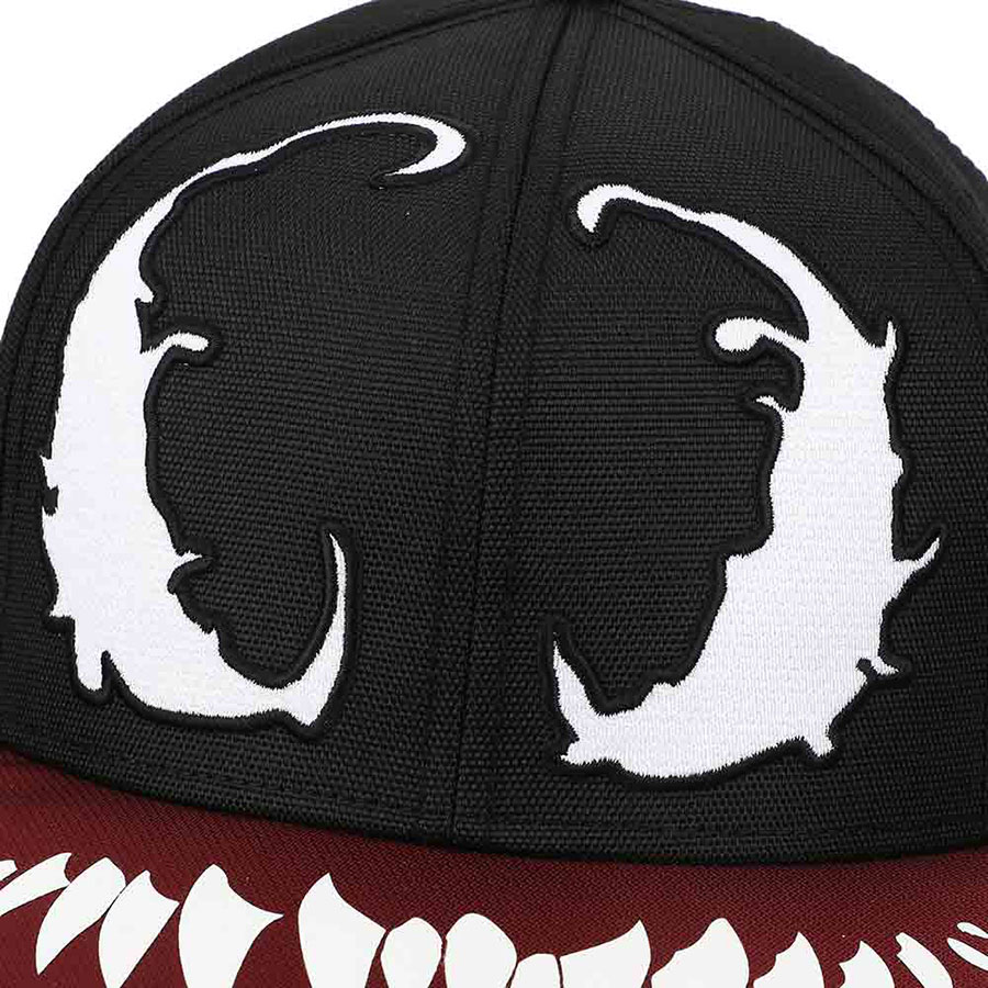 Marvel Venom Big Face Flat Bill Snapback