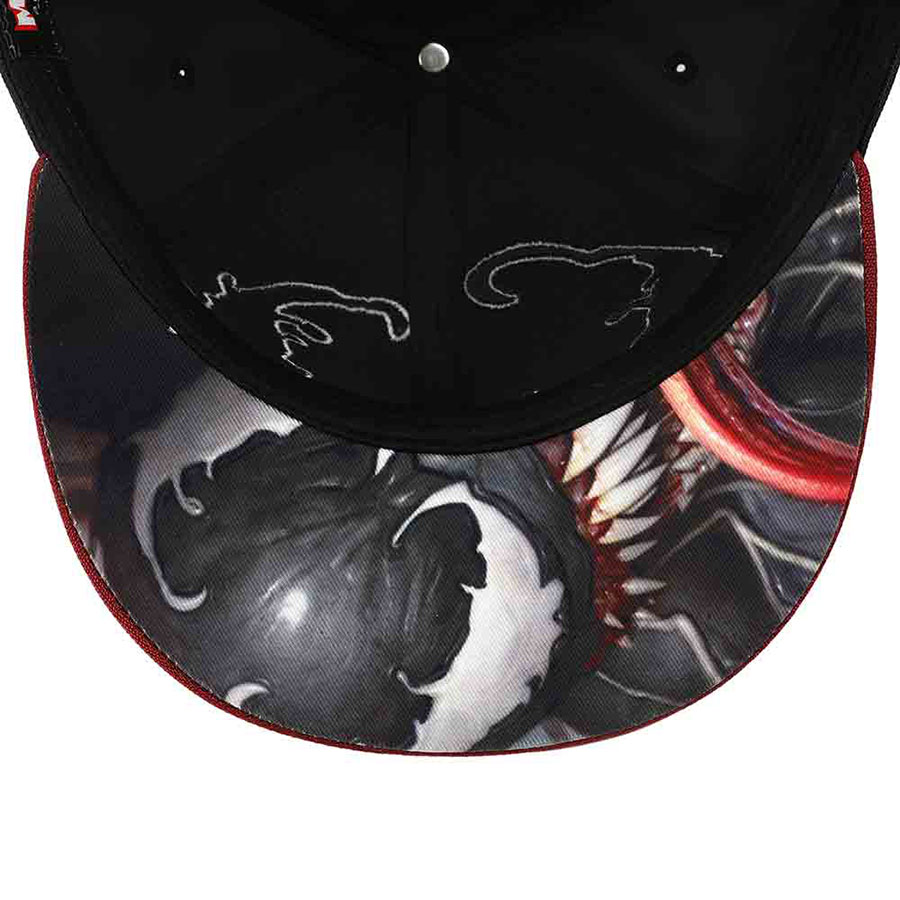Marvel Venom Big Face Flat Bill Snapback
