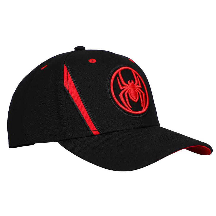 Marvel Spider-Man Miles Morales Pre-Curved Bill Snapback
