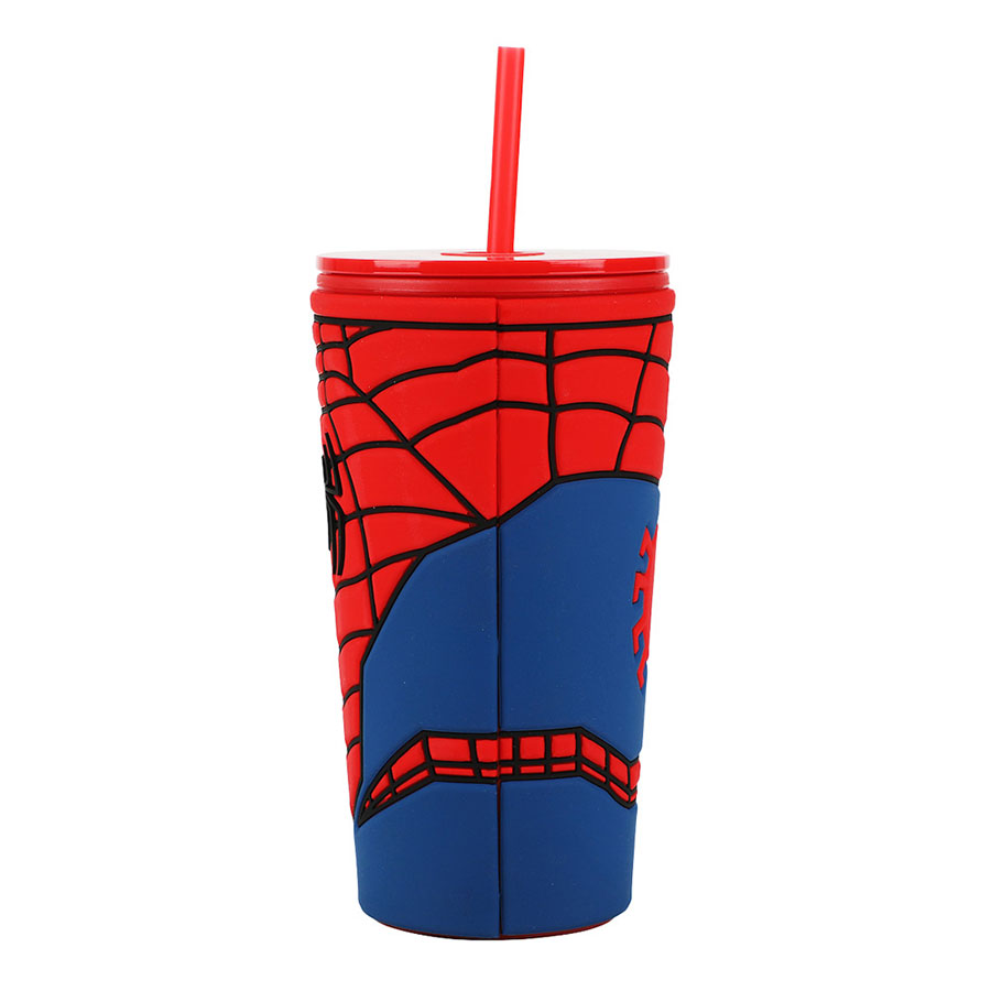 Marvel Spider-Man Silicon Sleeve 20-Ounce Travel Cup