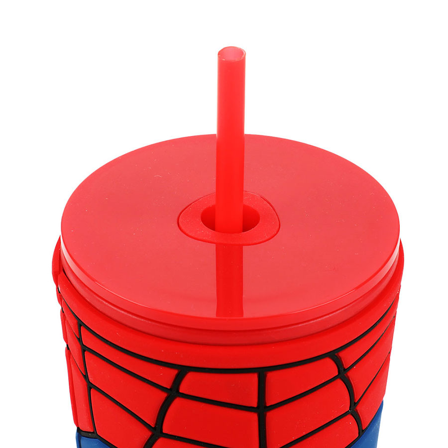 Marvel Spider-Man Silicon Sleeve 20-Ounce Travel Cup