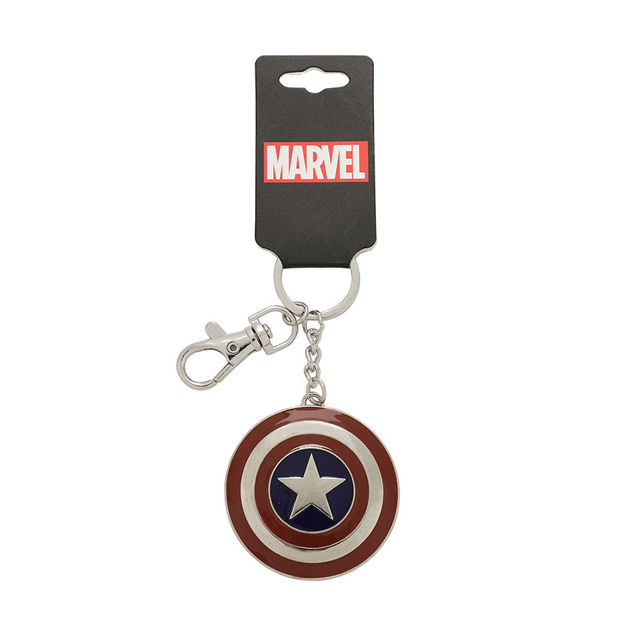 Marvel Captain America Vibranium Shield Keychain