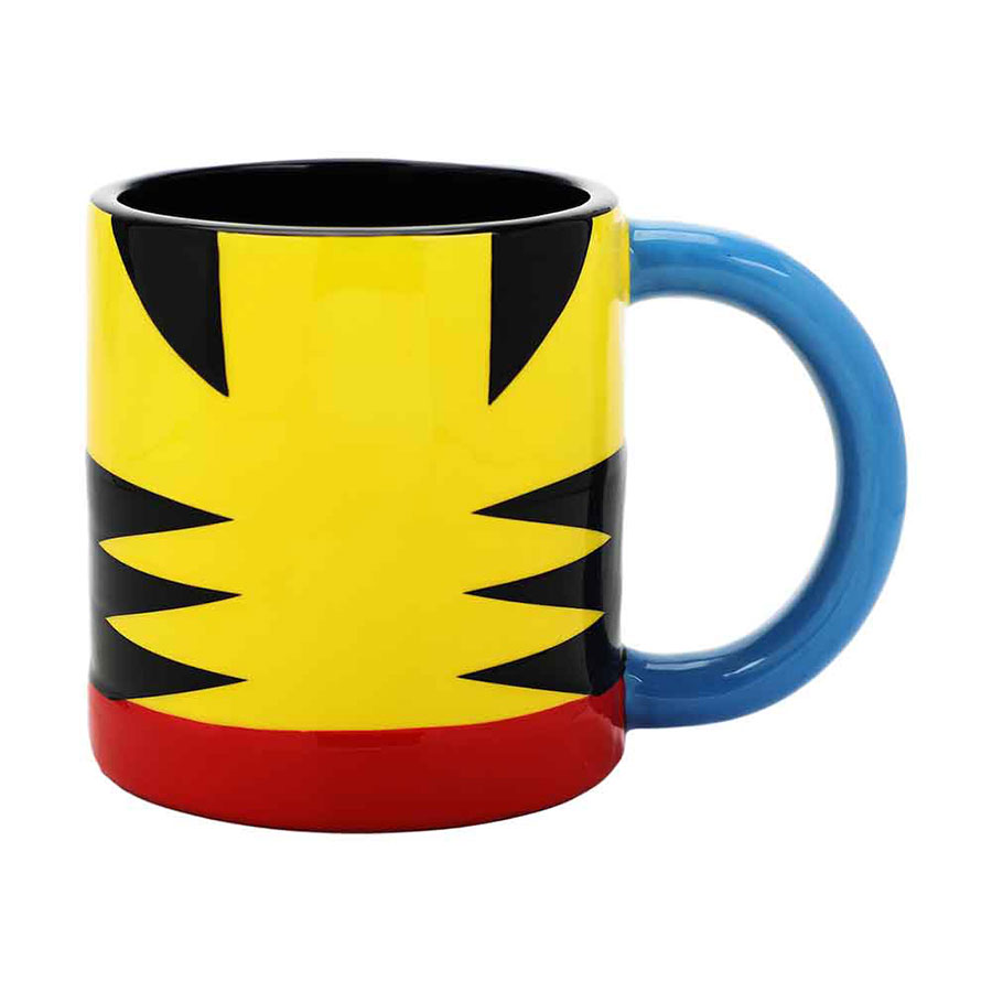 Marvel X-Men Wolverine 16-Ounce Sculpted Ceramic Mug