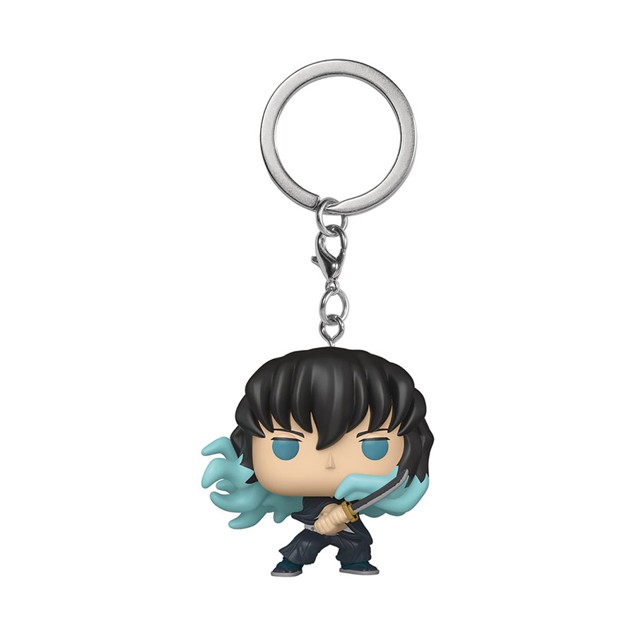 POP Keychain Demon Slayer Kimetsu No Yaiba Muichiro Attack Vinyl Figure