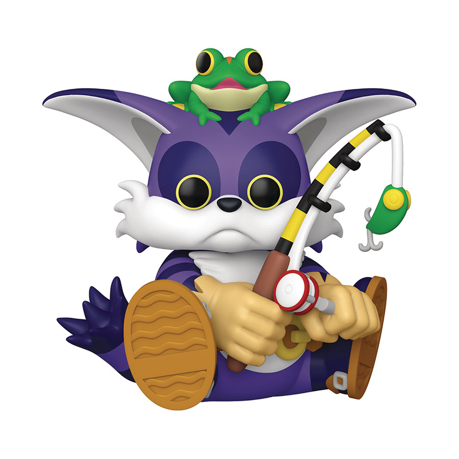 POP Super Sonic The Hedgehog Big The Cat With Froggy Vinyl Figure