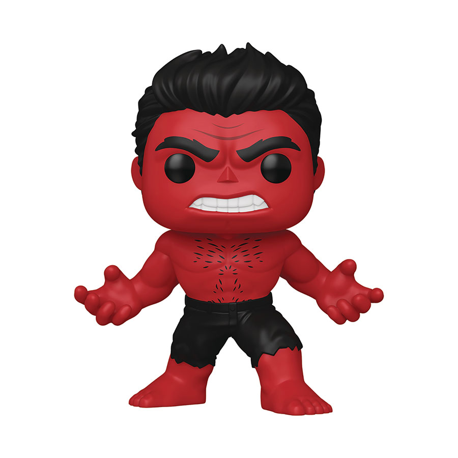 POP Super Captain America Brave New World Red Hulk Vinyl Bobble Head