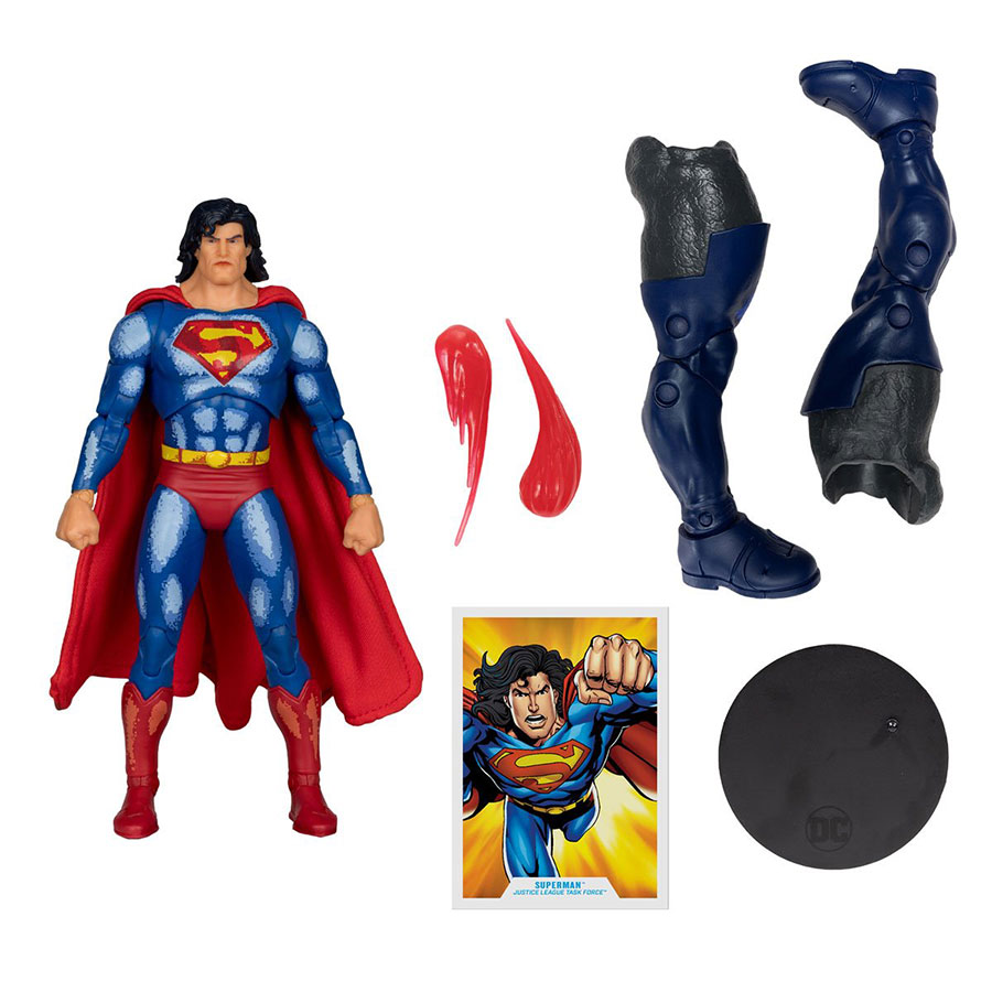 DC Multiverse Justice League Task Force Darkseid Build-A-Figure 7-Inch Action Figure - Superman