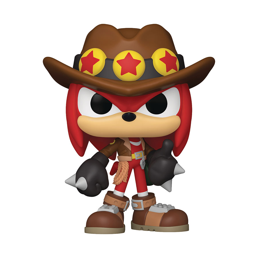 POP Games Sonic The Hedgehog Treasure Hunter Knuckles Vinyl Figure