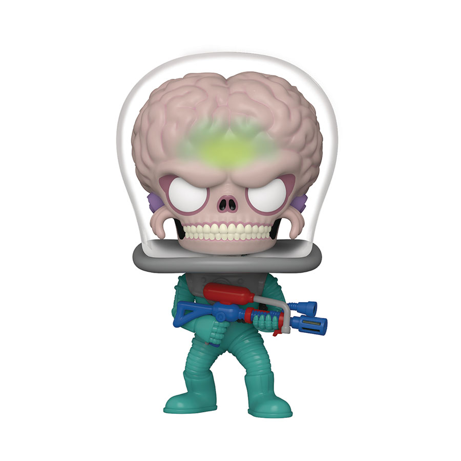 POP Movies Mars Attacks Alien Soldier Vinyl Figure